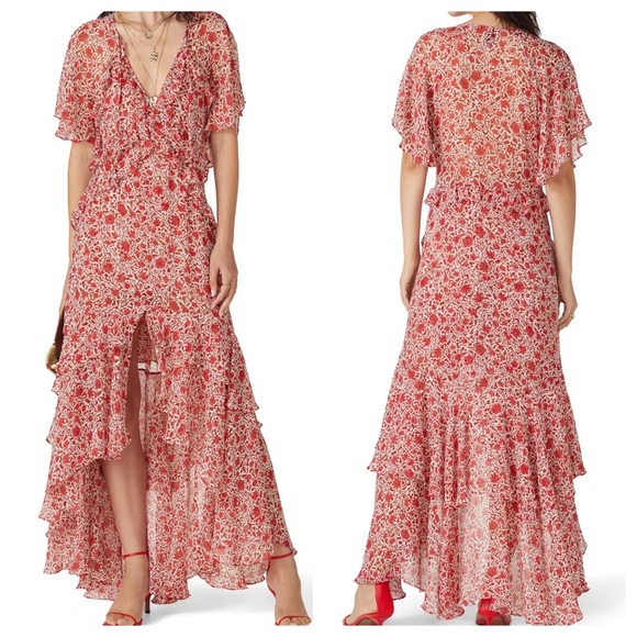 Misa Los Angeles Dresses & Skirts - MISA Los Angeles Red Katarina Maxi